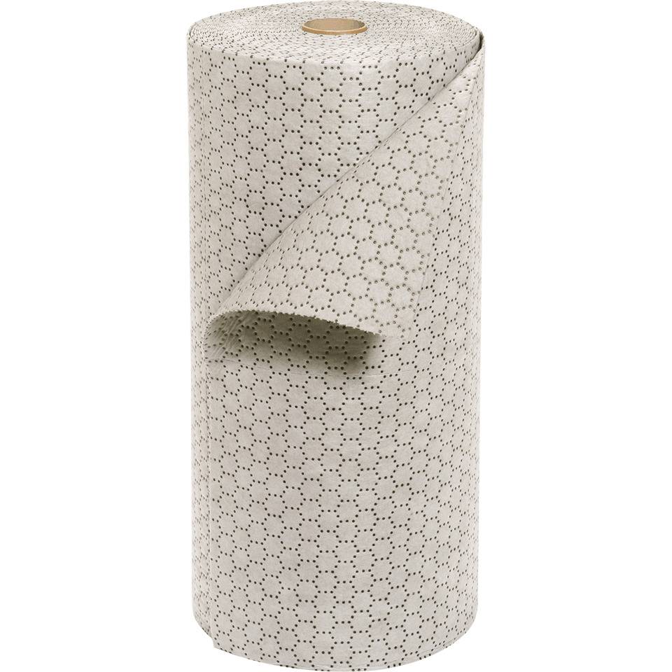 Universal-Sorbent Rolle, grau, Polypropylen, 800mm, Aufnahme 136 l/Rolle, 40m/Rolle