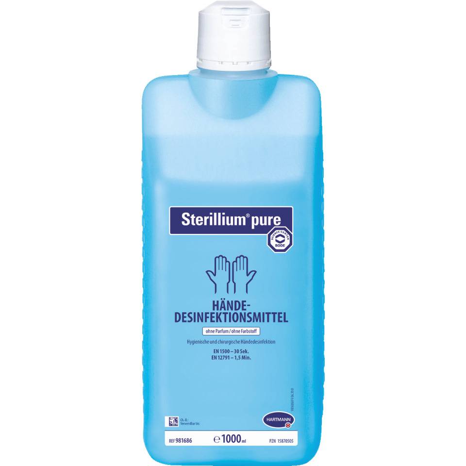 HARTMANN Desinfektionsmittel Sterillium® pure, zur Handdesinfektion, 1000ml/Flasche