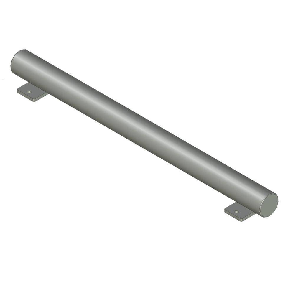 K.57 Balken 1000 für Rollstopp Baukastensystem, Stahl feuerverzinkt, 1000mm, Ø76mm