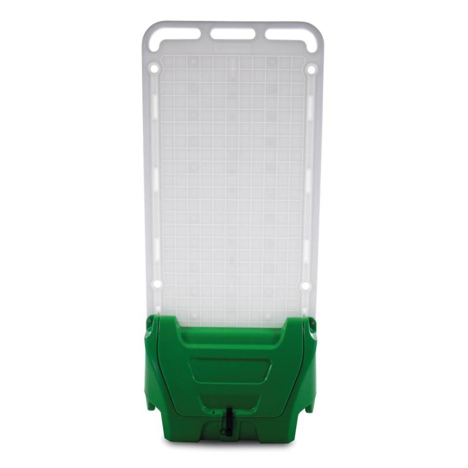 Station FlexSafe, für den Innen- und Außenbereich, grün, 26,5kg,1725x755x595mm
