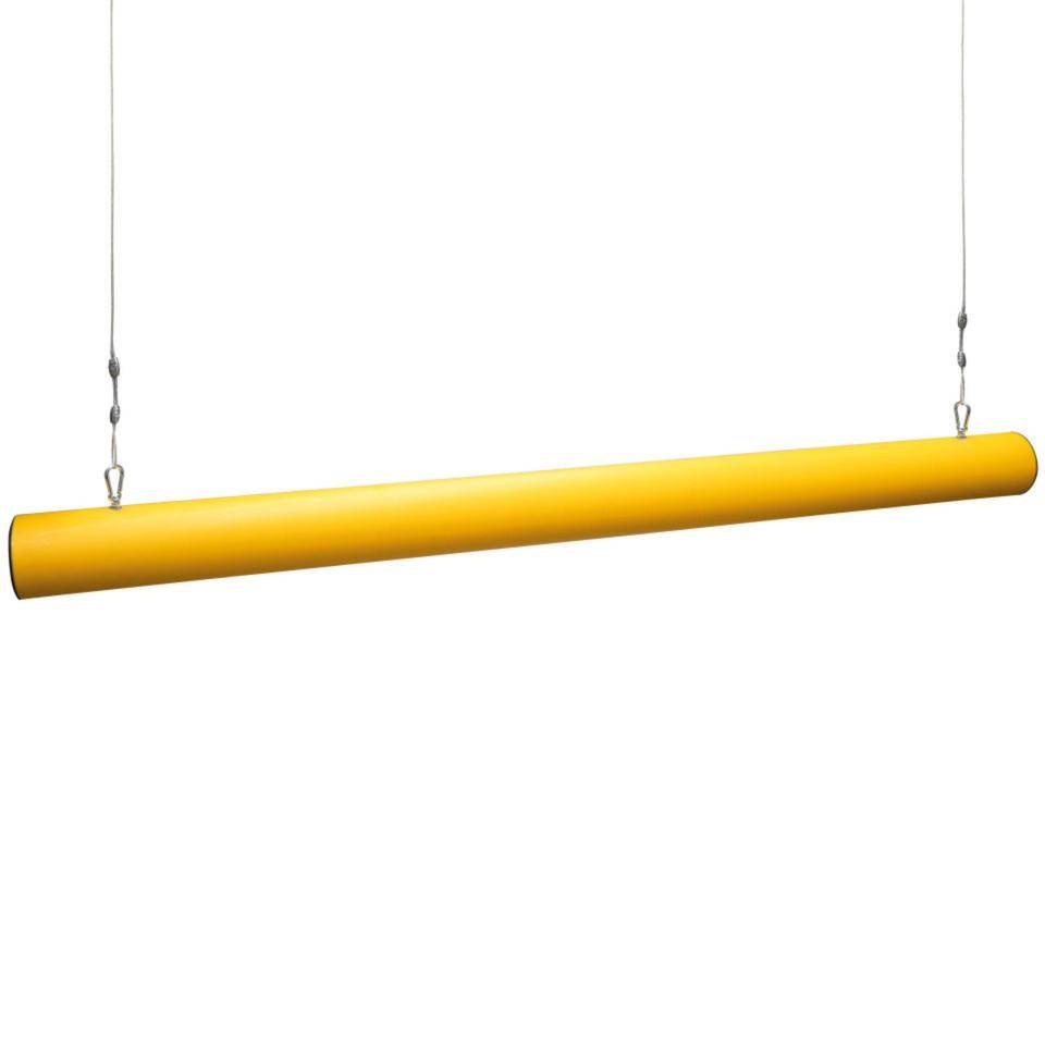 K.57 Höhenbegrenzer, gelb, inkl.2 Karabinerhaken u. zwei 15m Stahlseilen, 2m, Ø200mm