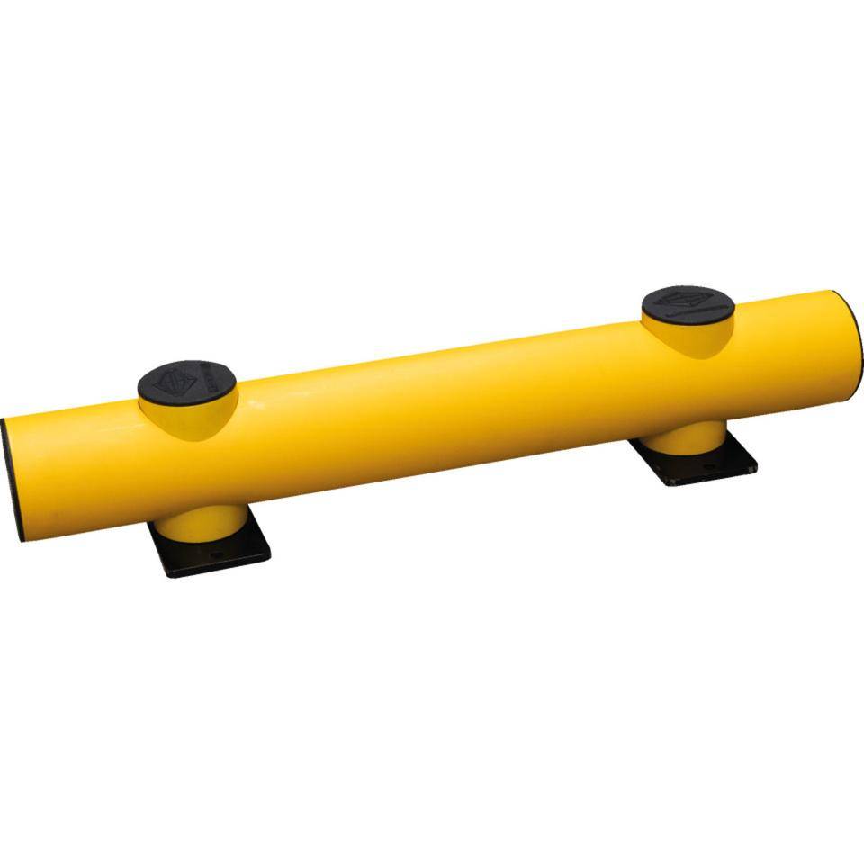 K.57 Rollstopp, zum Aufdübeln, gelb, 1000mm, Ø160mm