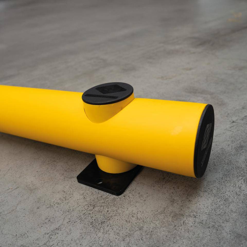 K.57 Rollstopp, zum Aufdübeln, gelb, 1000mm, Ø160mm