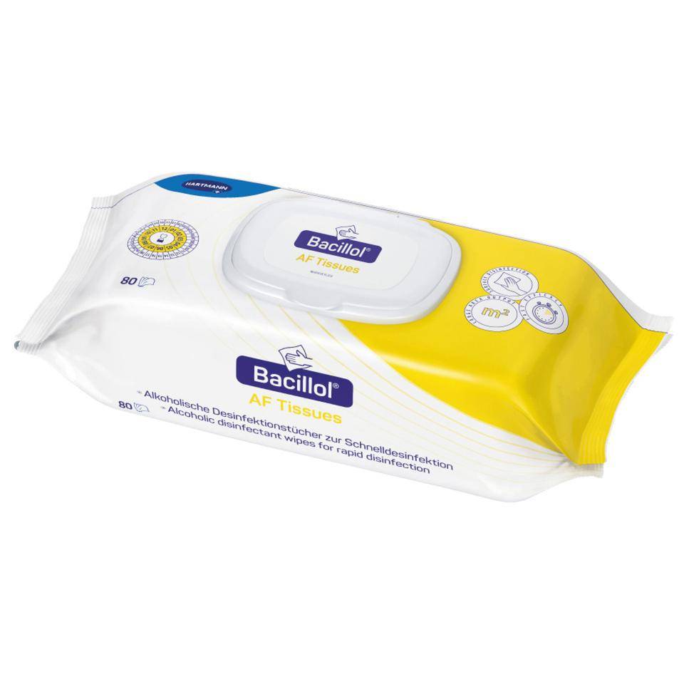HARTMANN Schnell-Desinfektionsmittel Bacillol® AF, aldehydfrei, 80 Tücher/VE