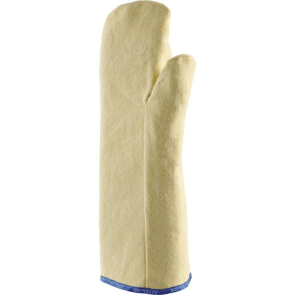 Hitzeschutz-Fausthandschuh, Kategorie III, gelb, Aramid, 400mm, Universalgröße