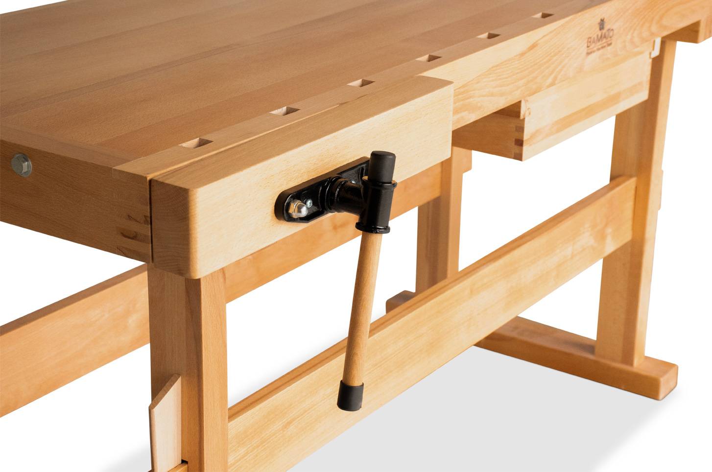 BAMATO Hobelbank WORK-2100 aus Massivholz