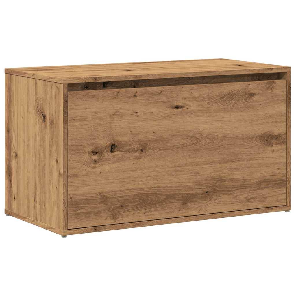 vidaXL Flurbank 80x40x45 cm Artisan-Eiche Holzwerkstoff