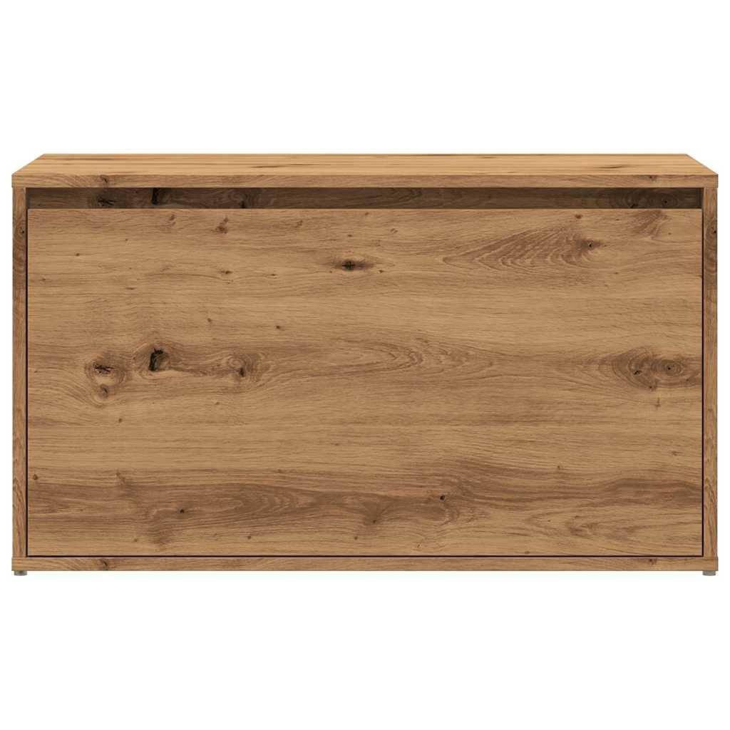 vidaXL Flurbank 80x40x45 cm Artisan-Eiche Holzwerkstoff