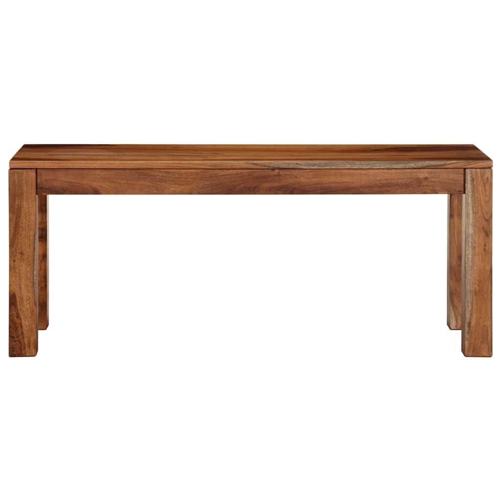 vidaXL Bank 110 cm Massivholz Akazie