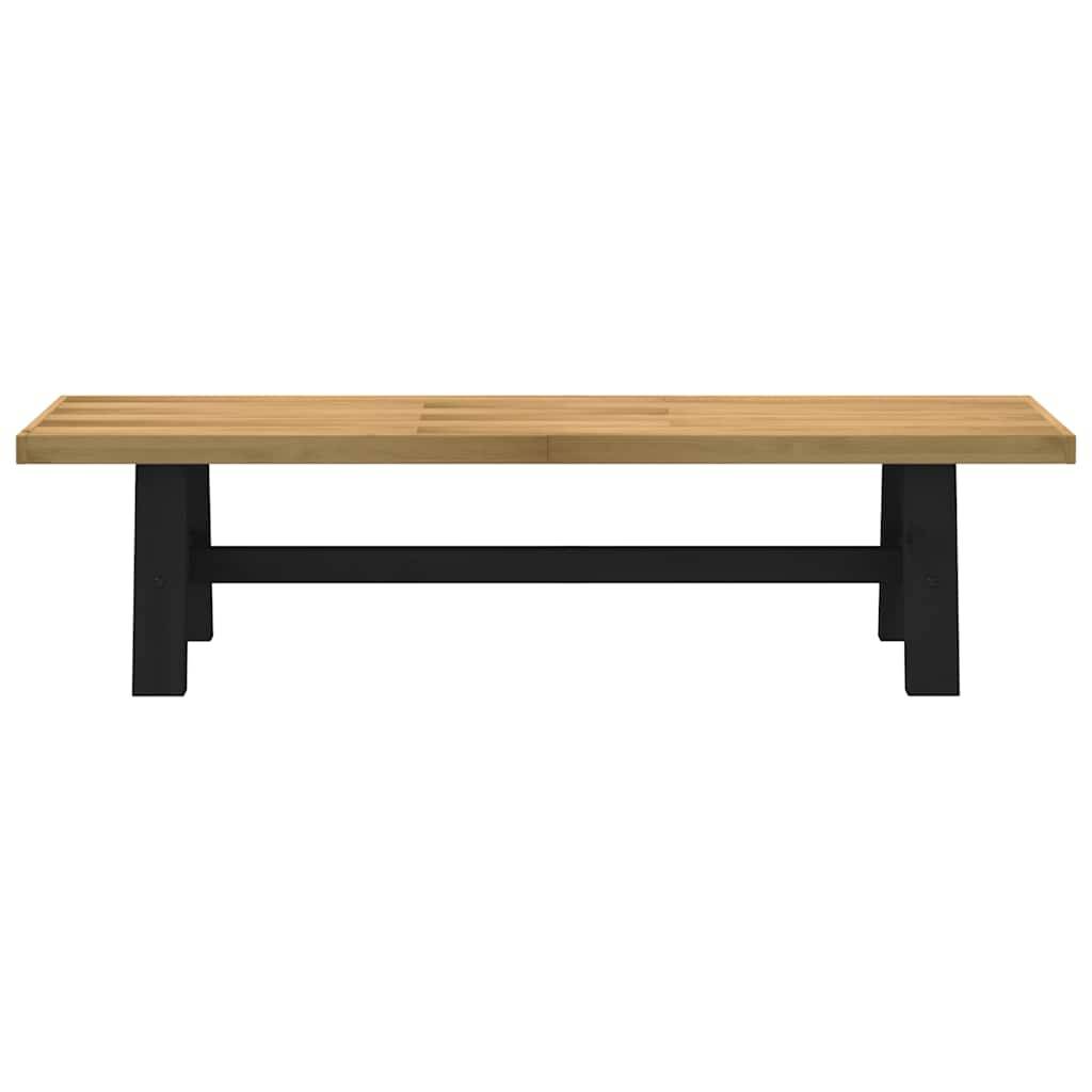 vidaXL Esszimmerbank NOAIN A-Form-Beine 180x40x45 cm Massivholz Kiefer