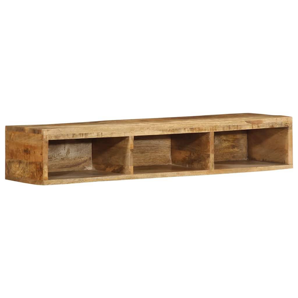 vidaXL TV-Wandschrank 100x30x19 cm Raues Mangoholz