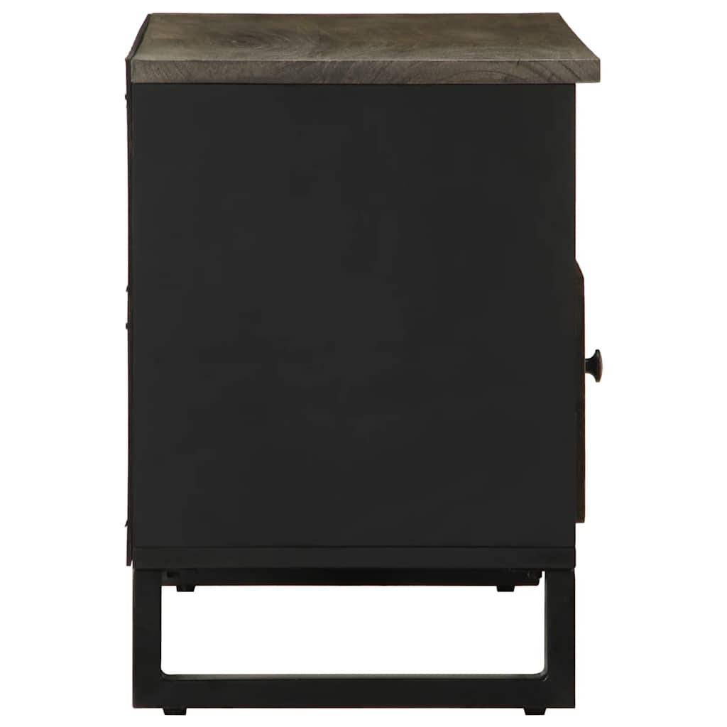 vidaXL TV-Schrank 80x33x46 cm Massivholz Mango