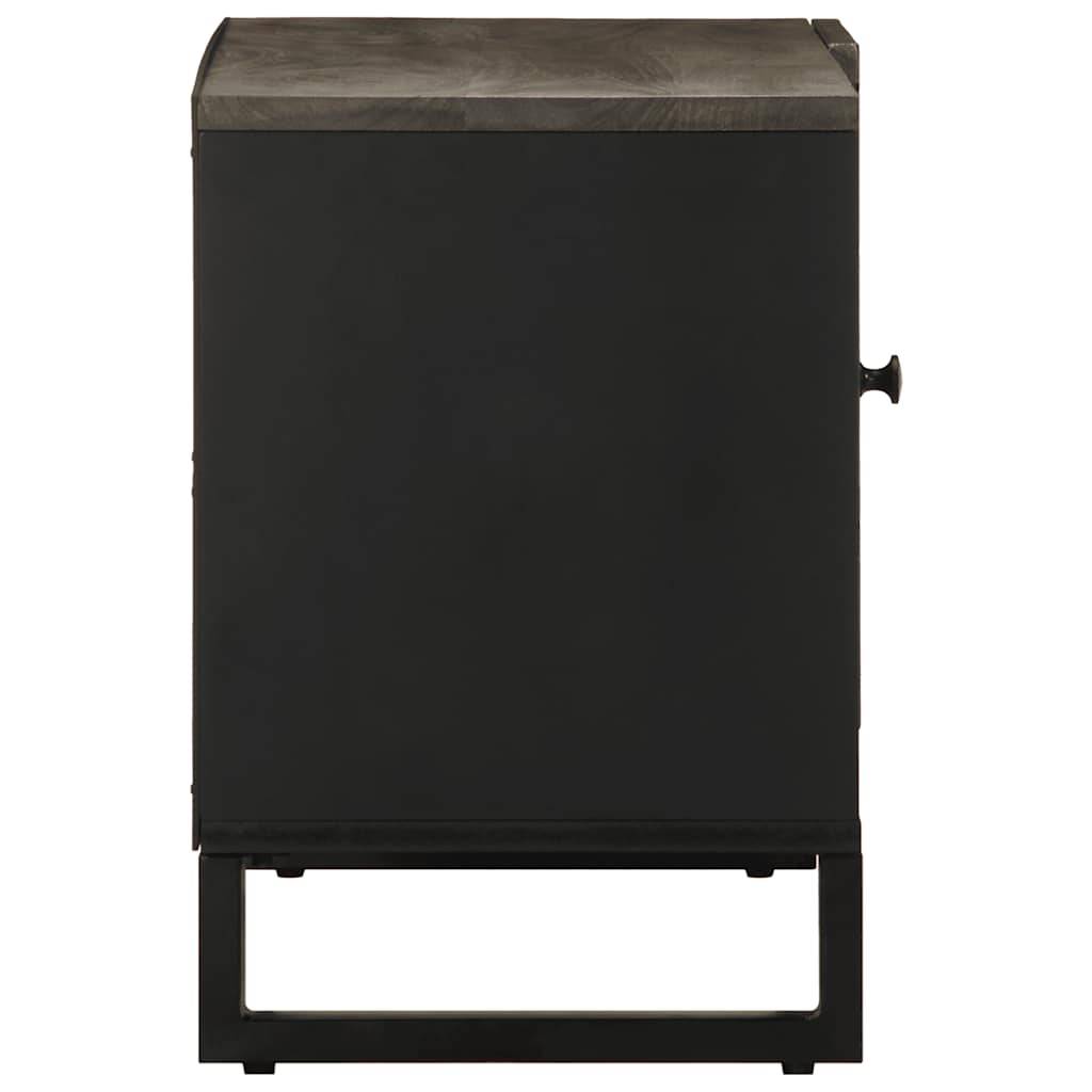 vidaXL TV-Schrank 80x33x46 cm Massivholz Mango