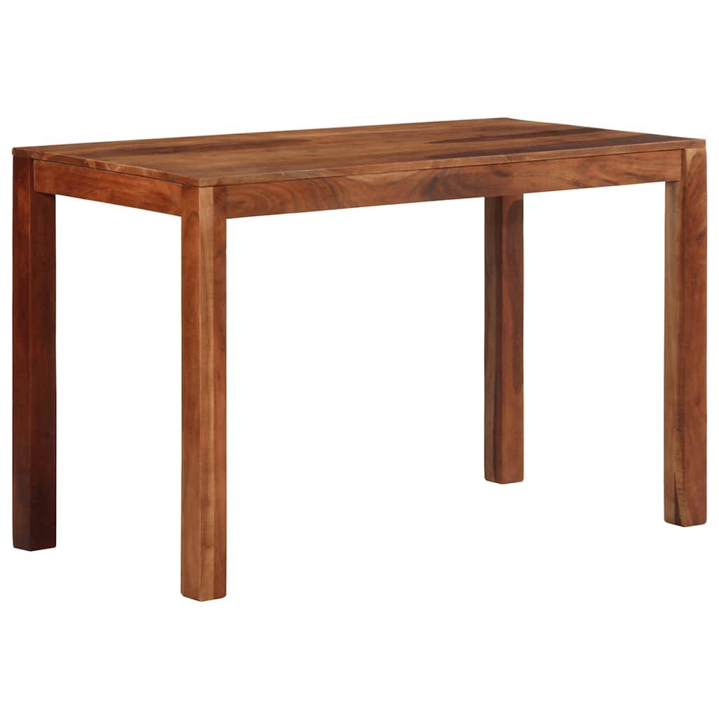 vidaXL Esstisch 120x60x76 cm Massivholz Akazie