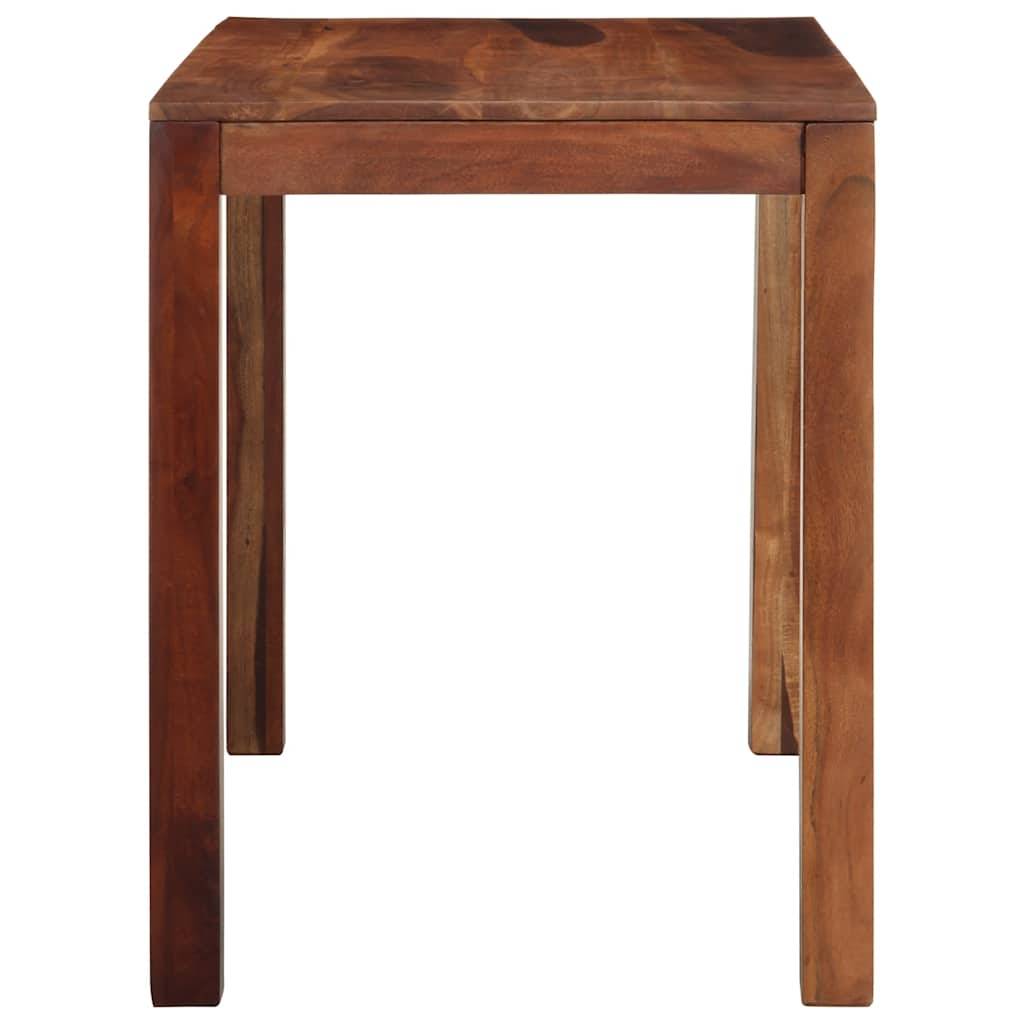 vidaXL Esstisch 120x60x76 cm Massivholz Akazie