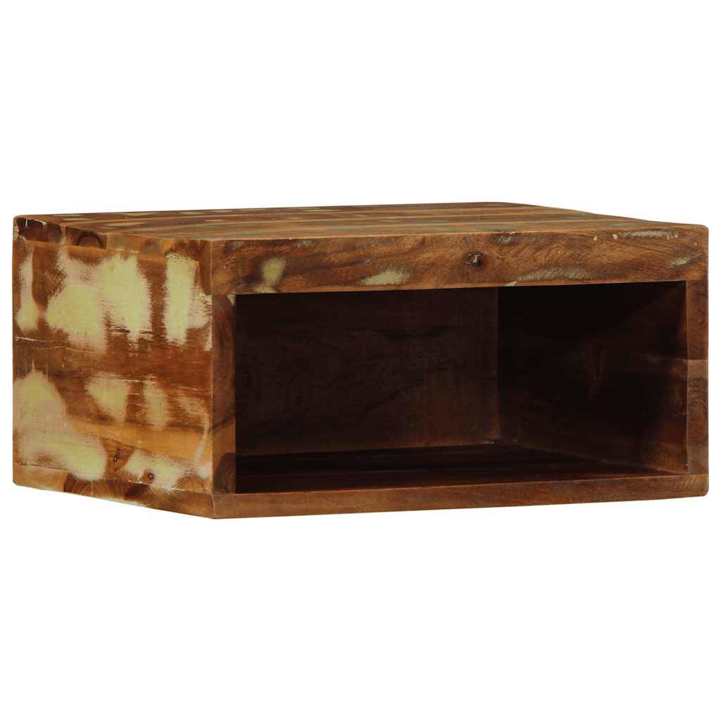 vidaXL TV-Wandschrank 40x30x19 cm Altholz Massiv
