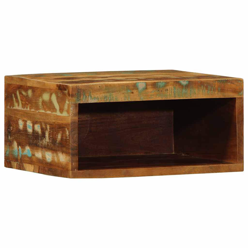 vidaXL TV-Wandschrank 40x30x19 cm Altholz Massiv