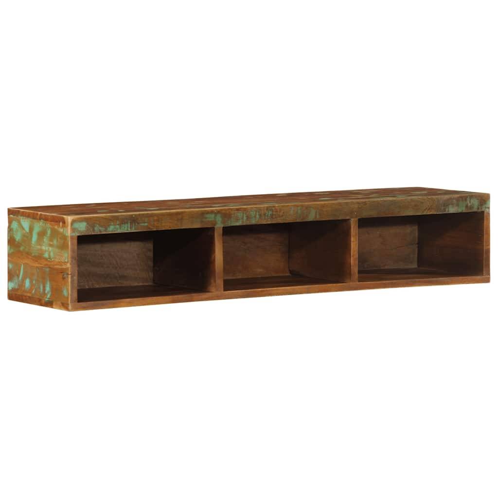 vidaXL TV-Wandschrank 100x30x19 cm Altholz Massiv