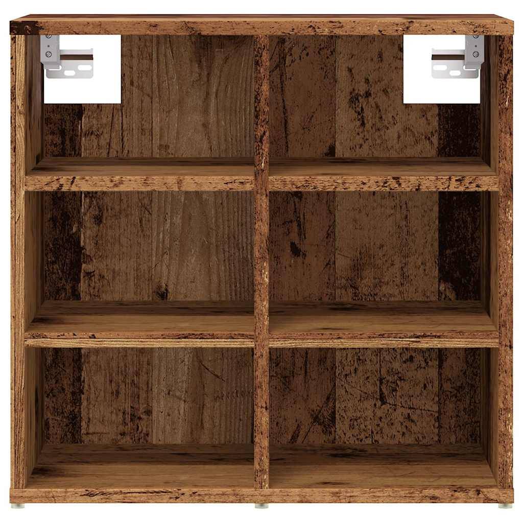 vidaXL Schuhschrank Altholz-Optik 52x30x50 cm