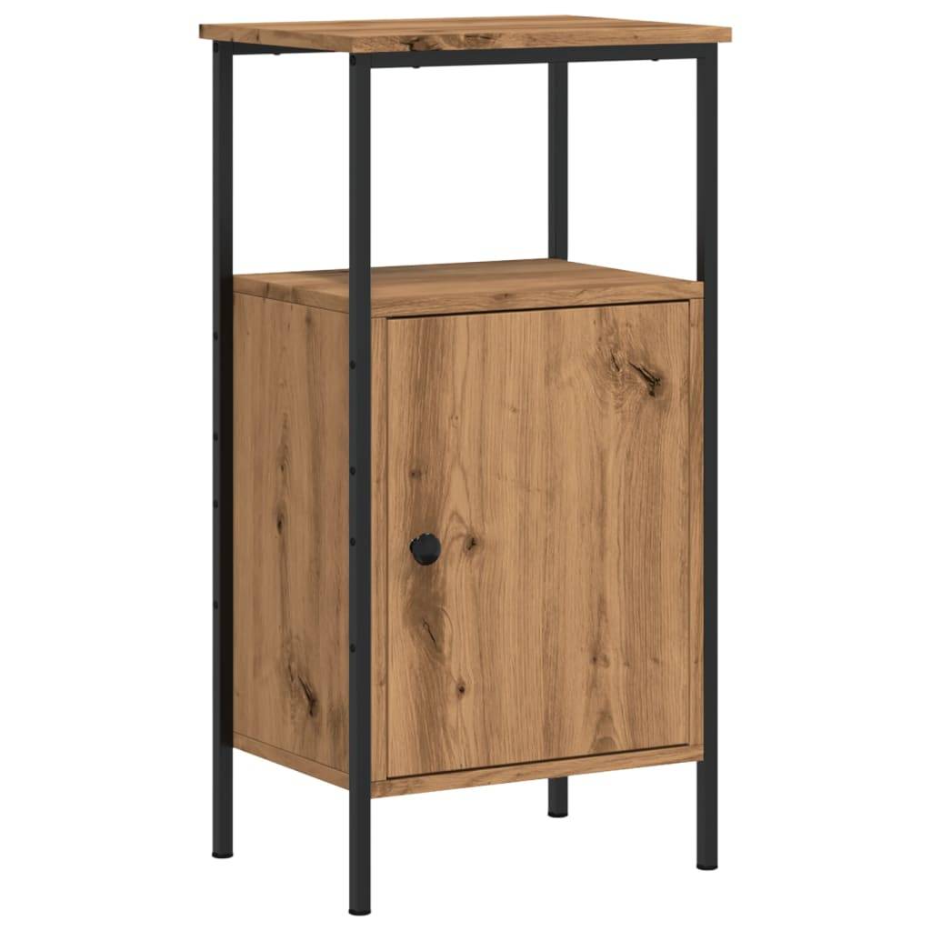 vidaXL Nachttisch Artisan-Eiche 41x31x80 cm Holzwerkstoff