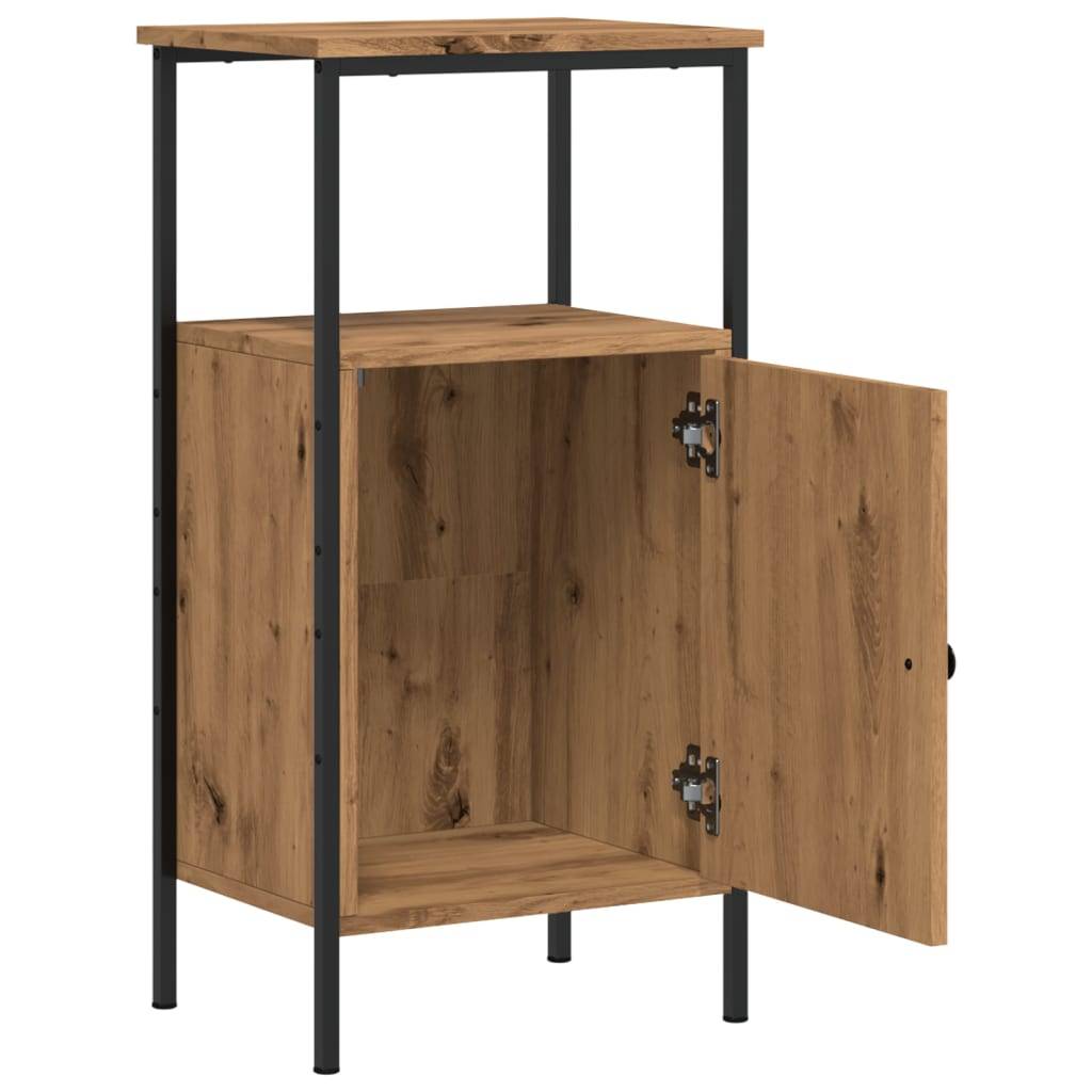 vidaXL Nachttisch Artisan-Eiche 41x31x80 cm Holzwerkstoff