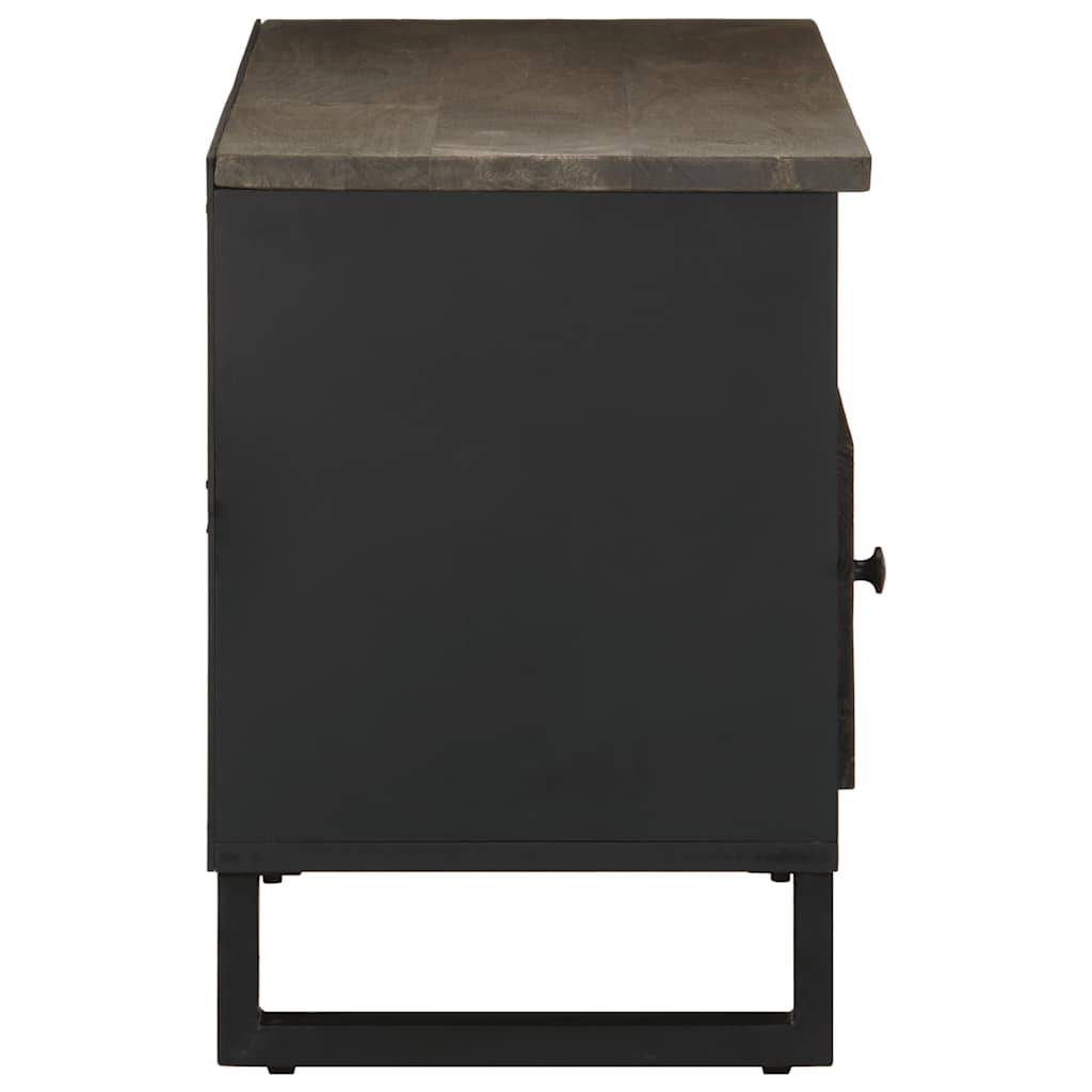 vidaXL TV-Schrank 100x33x46 cm Massivholz Mango