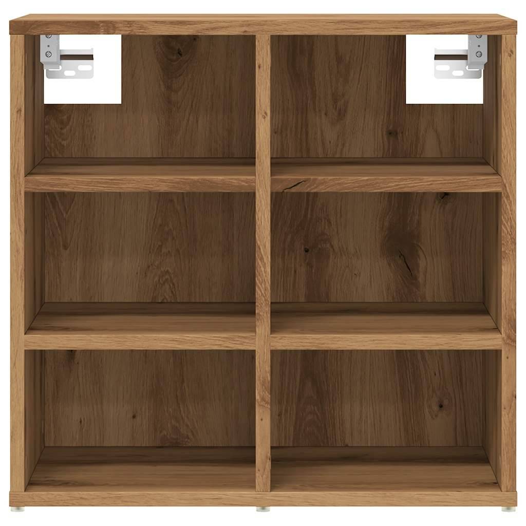 vidaXL Schuhschrank Artisan-Eiche 52x30x50 cm