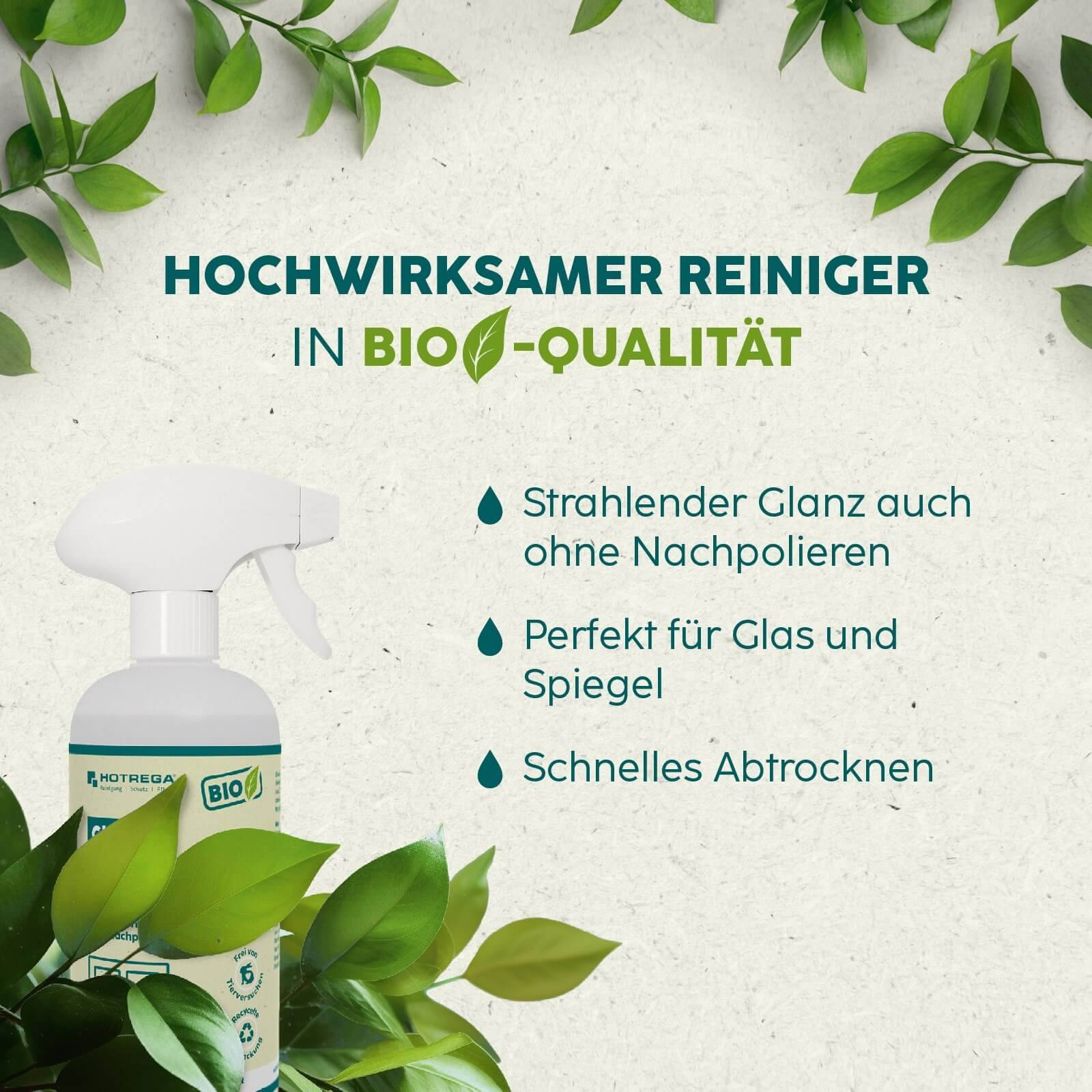 HOTREGA BIO Glasreiniger 500ml