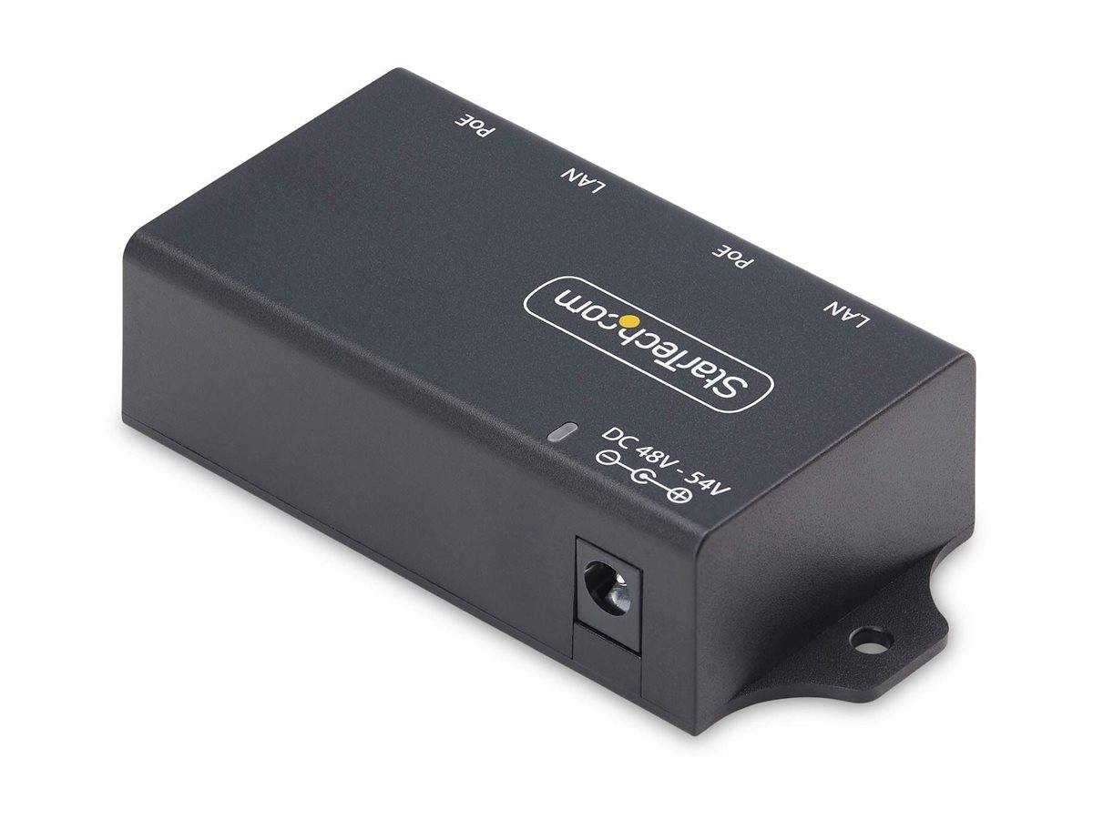 StarTech.com 2-Port Gigabit PoE+ Injector, PoE/PoE+ (802.3af/802.3at)
