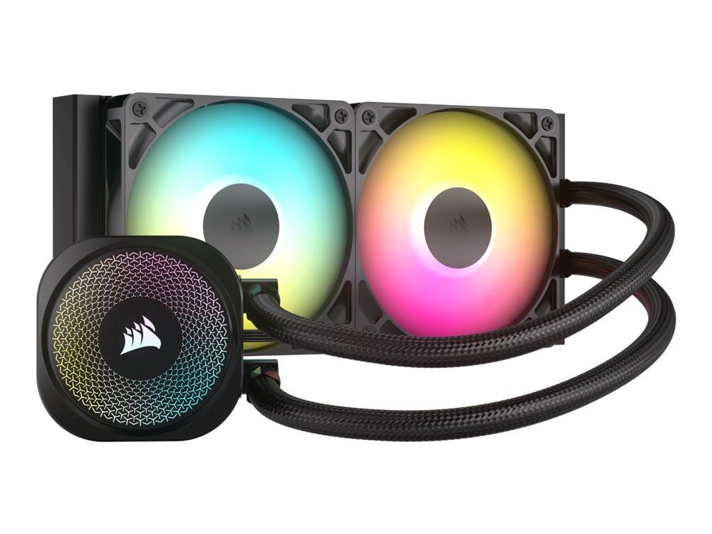 CORSAIR Nautilus 240 RS ARGB - Prozessor-Flüssigkeitskühlsystem - Kühlergröße: 240 mm - (für: LGA1851, LGA1700, AM5, AM4