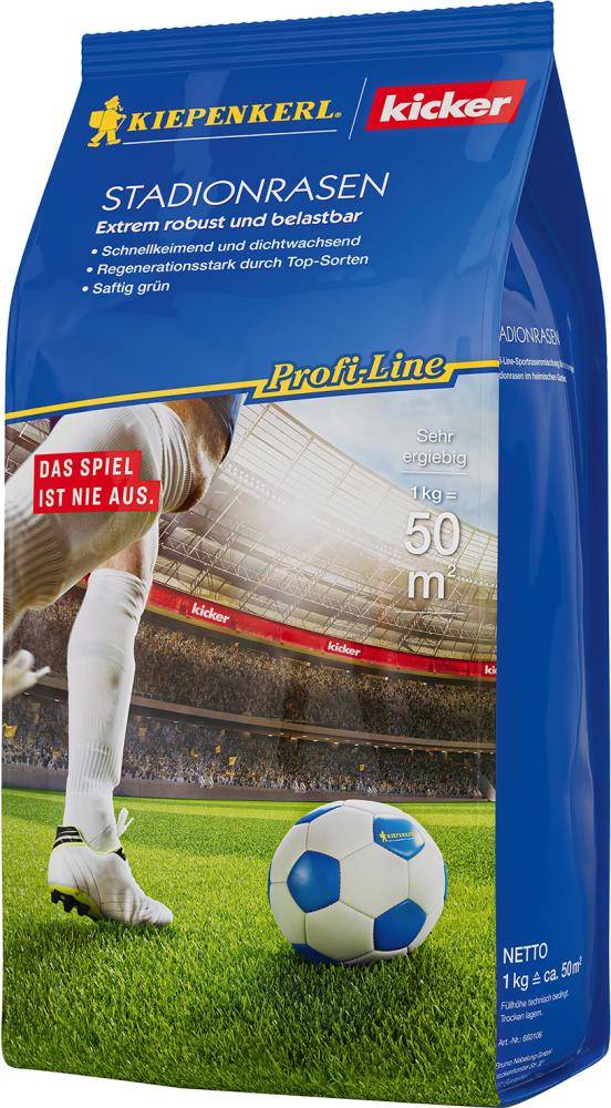Kicker-Stadionrasen 1 kg Klotzbeutel Profi-Line Kiepenkerl - Artikel: 4000159660106