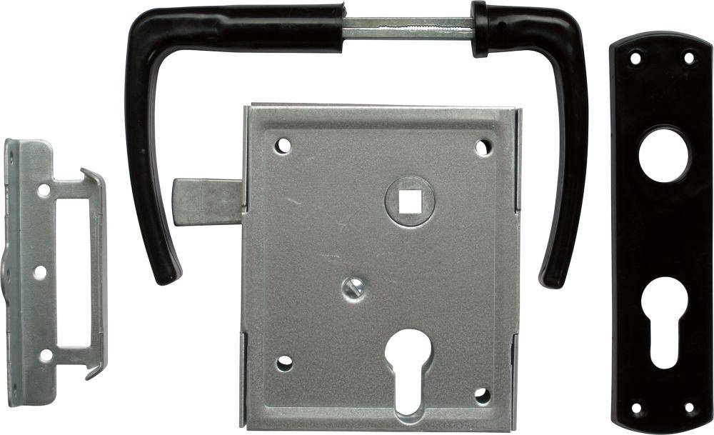 Uni-Kastenschloss PZ m. Grt. u. hebender Falle - Artikel: 4002730101664