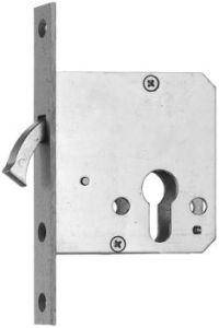 Schiebetürschloss 55mm PZm.Bl.u.Zirkelriegel - Artikel: 4002730110444