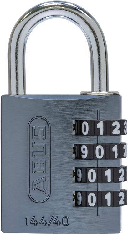 Zahlen-Hangschloss 144/40 titanium Lock-Tag - Artikel: 4003318823800