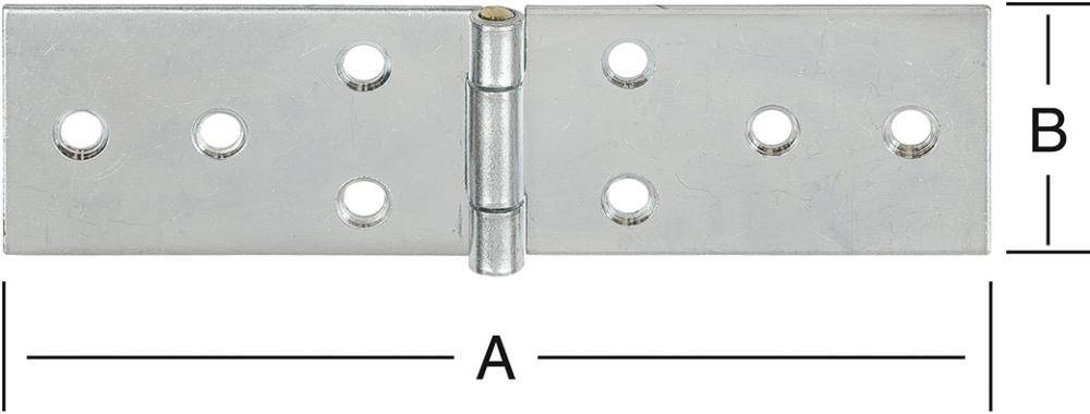 TischBänder breit 120x33 mm Nr. 505120Z - Artikel: 4003984011174