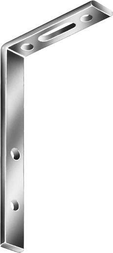 Gardinenwinkel verz. 120x55mm Nr. 160120Z - Artikel: 4003984200035