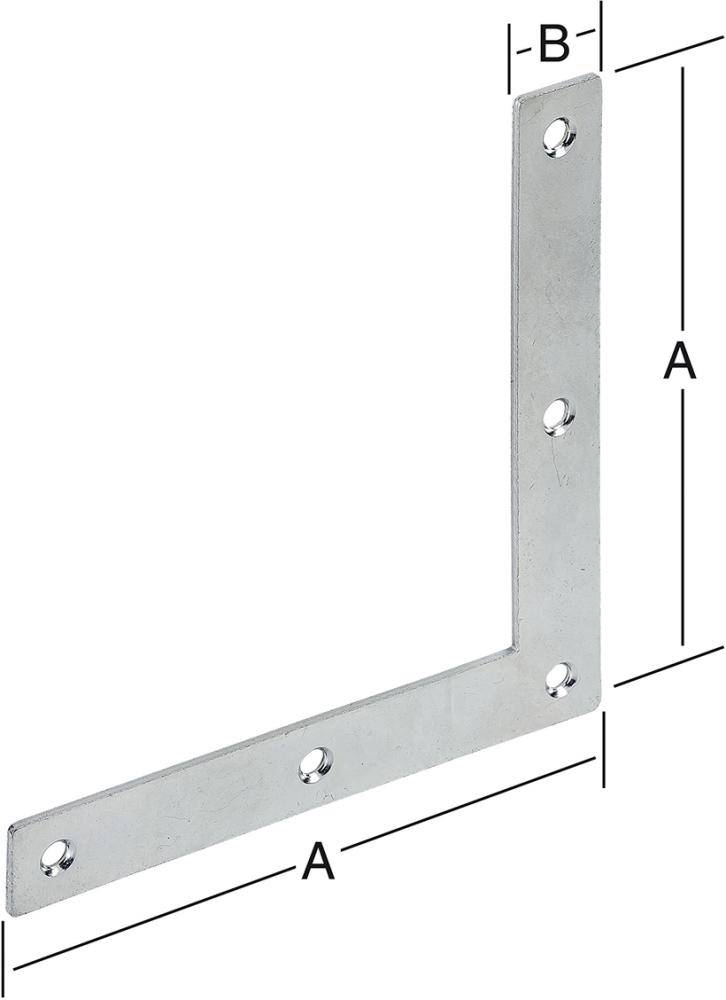 Eckwinkel 120x20mm Nr. 187120Z - Artikel: 4003984201056