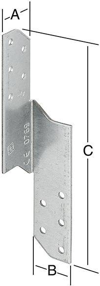 Spa-Pfett-Anker 33X250 rechts sendvz, CE - Artikel: 4003984210416