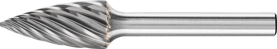 Frässtift HM Spitzbogenform 1225 rostfrei 6mm 12x25mm Pferd