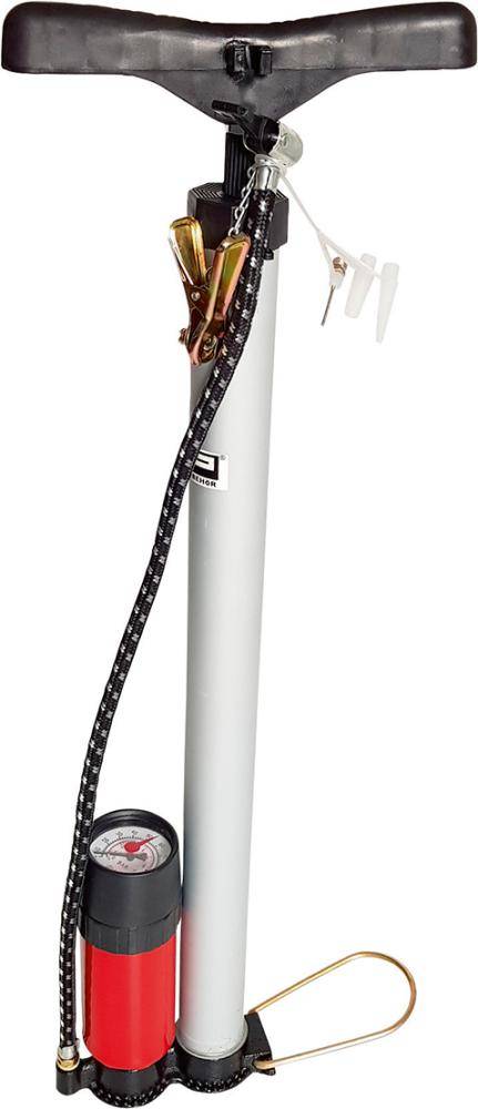 Handluftpumpe Alu mit Manometer, 7 bar - Artikel: 4007928232526