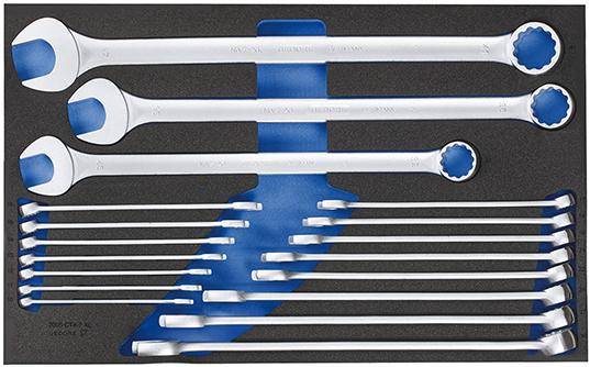 Ring-Maulschlüssel-Satz in 4/4 CT-Modul, 18-tlg - Artikel: 4010886935163
