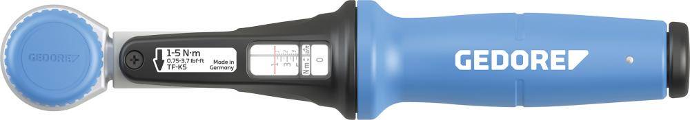 Drehmomentschlüssel TORCOFIX TF-K 1-5 Nm 1/4" Gedore - Artikel: 4010886965559
