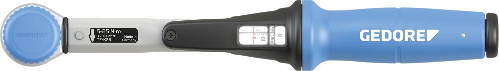 Drehmomentschlüssel TORCOFIX TF-K 5-25 Nm 1/4" Gedore - Artikel: 4010886965566