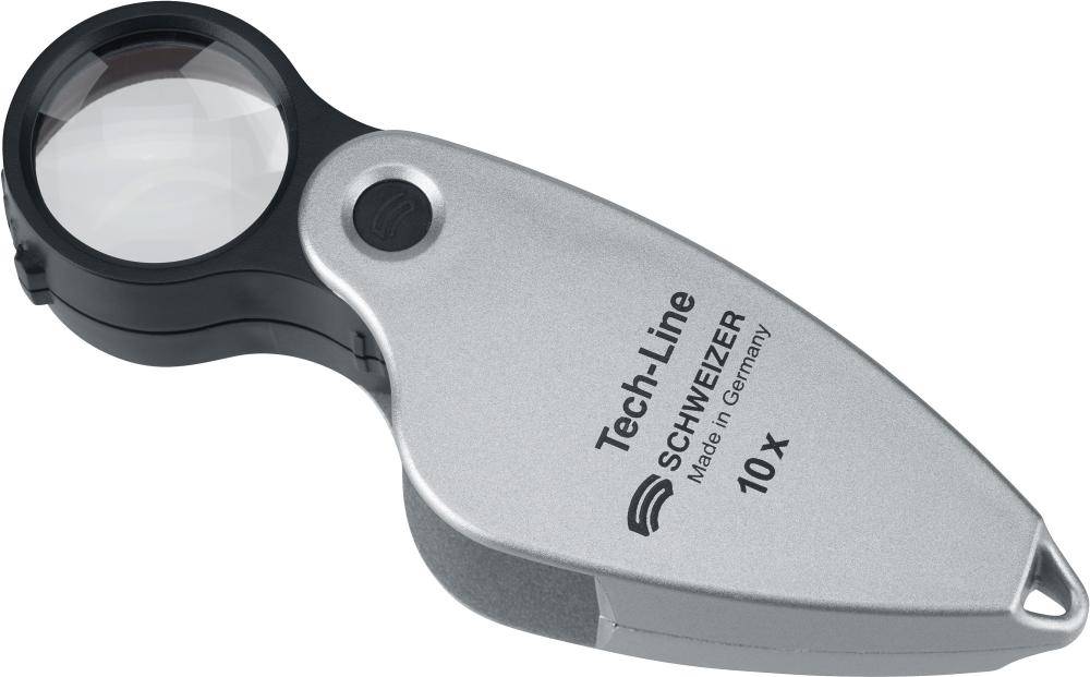 Einschlaglupe Tech-Line 10,0xD22,8mm SCHWEIZER