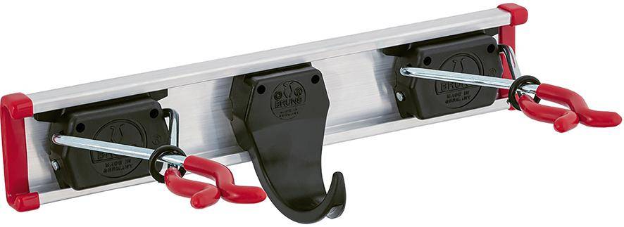 Gerätehalterschiene 0,30m2 Halter + 1 Haken - Artikel: 4020658001132