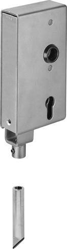Schlosskasten 140V-40,PZ,E72,VK8,D60,1tourig,blank - Artikel: 4020772010409