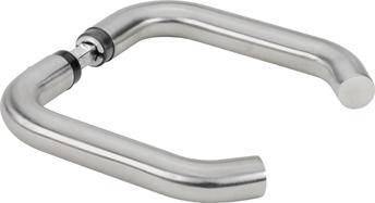 Türdrücker 419G,EdelstahlVK8,TS30-50mm, runde Form - Artikel: 4020772015657