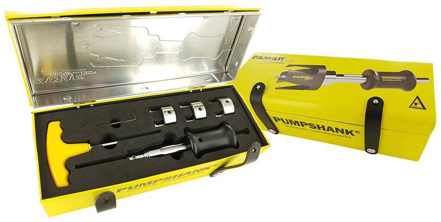 Pumpshank mit 3 Adapter und Vorbohrer - Artikel: 4026271279255