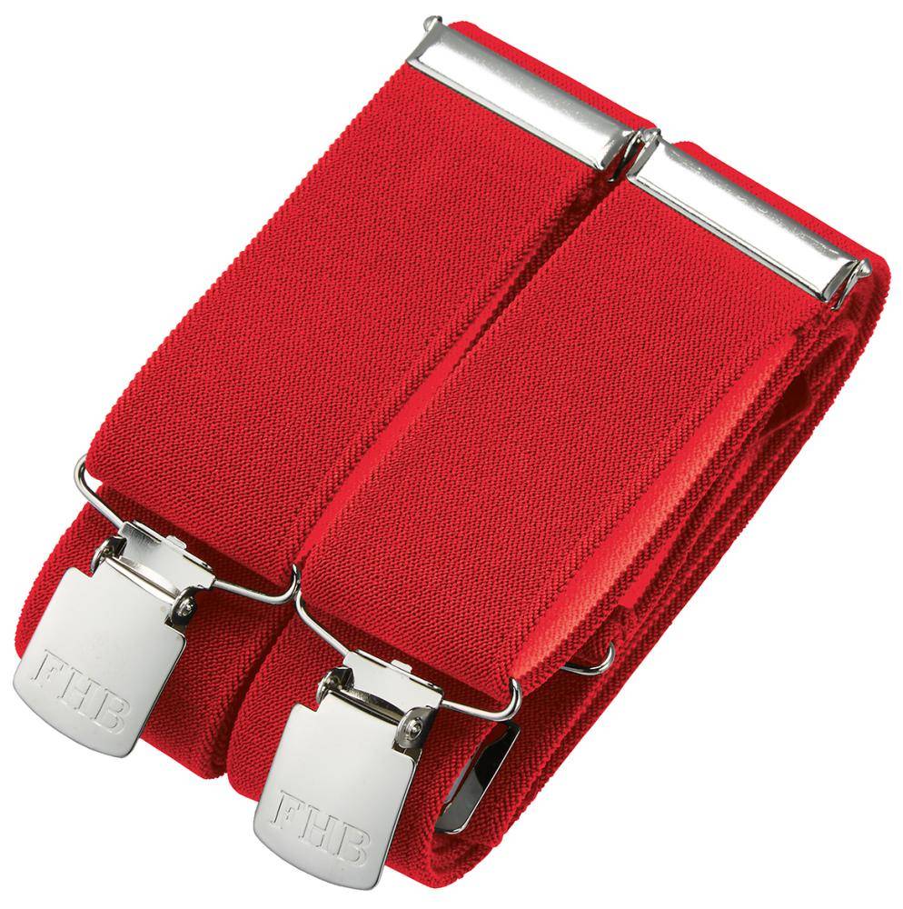 Hosenträger ACHIM, rot, Gr.120cm - Artikel: 4030646153620