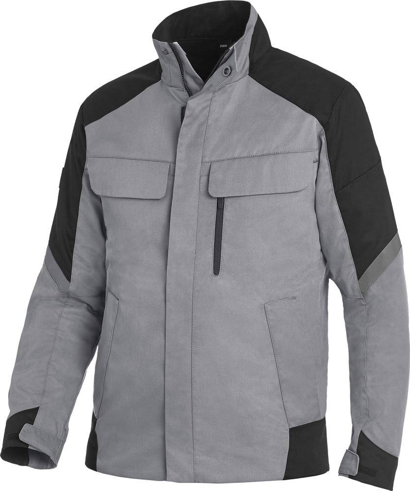 Jacke Frank, Softshell, Gr. XL, grau/schwarz FHB - Artikel: 4030646379990